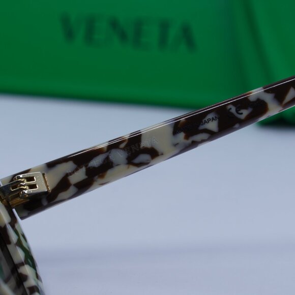 Bottega Veneta BV1018S 006 Cat Eye Sunglasses - Brown Ivory Havana\\Brown